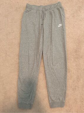 Nike Women’s Gray Fleece Jogger Pants TALL